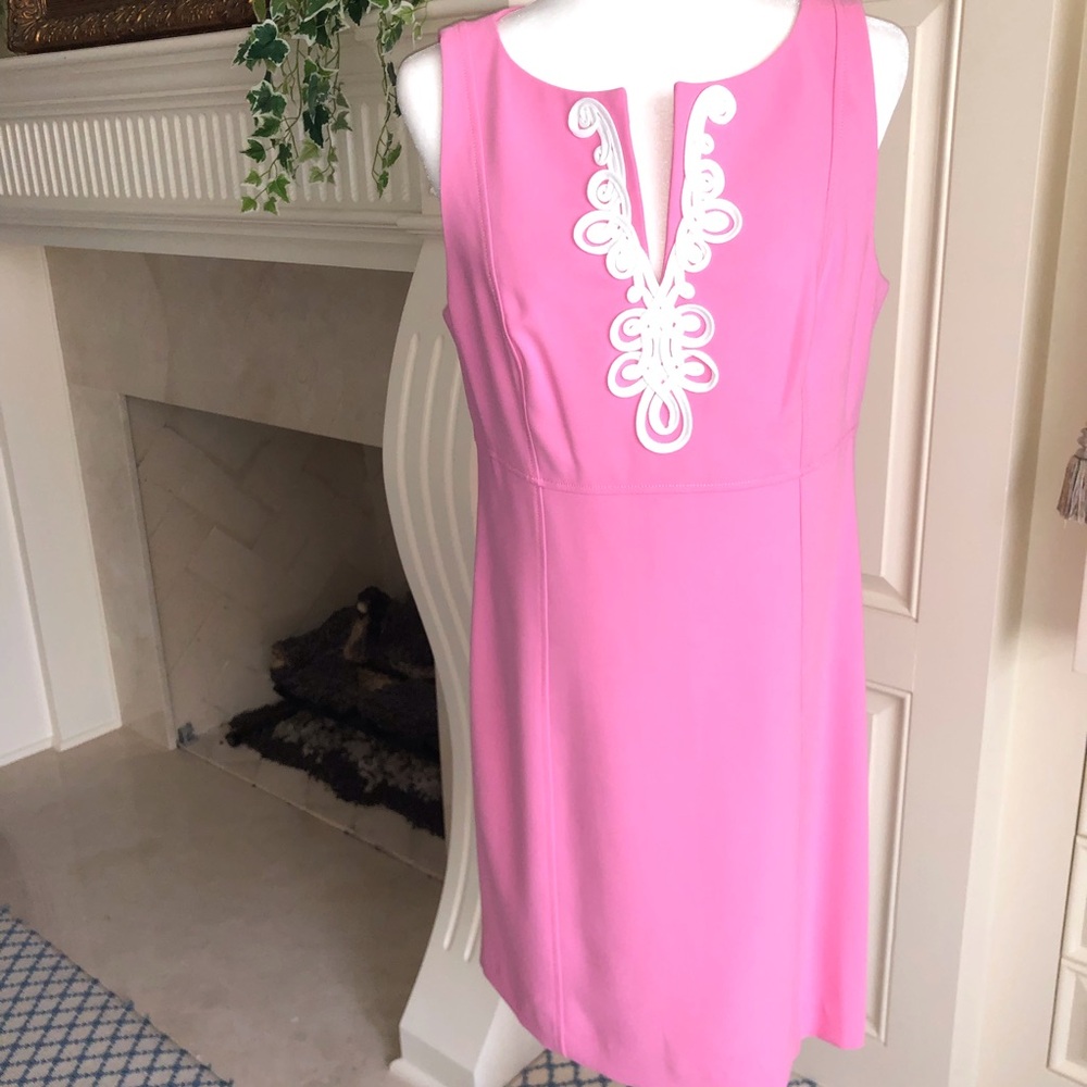 Lilly Pulitzer Trini Shift in Confetti Pink New Size 10 - Picture 9 of 16